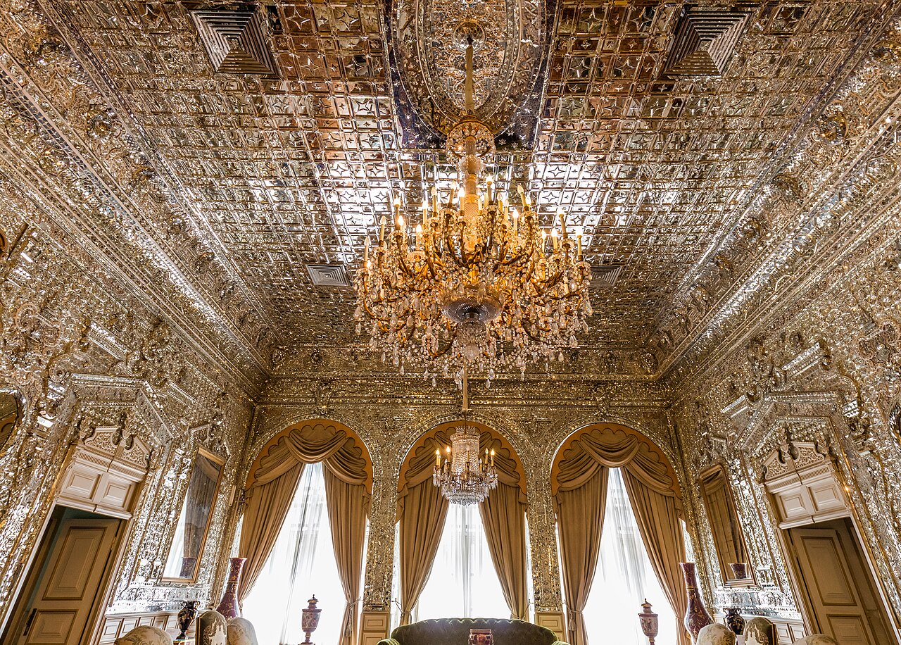 The Brilliant Hall at Golestan Palace in Tehran